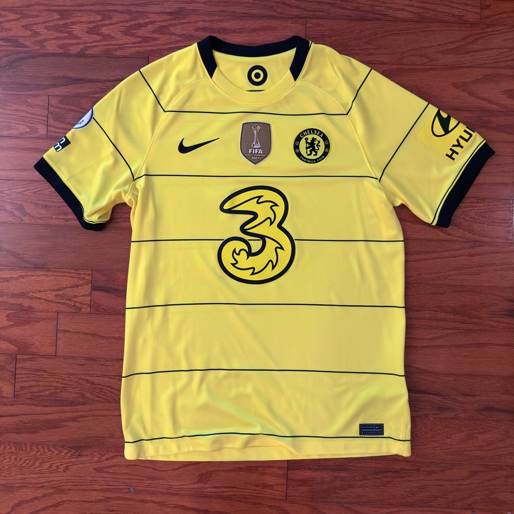 Nike Chelsea FC 2021/22 Away Kit Dri-Fit - Thiago Silva 6